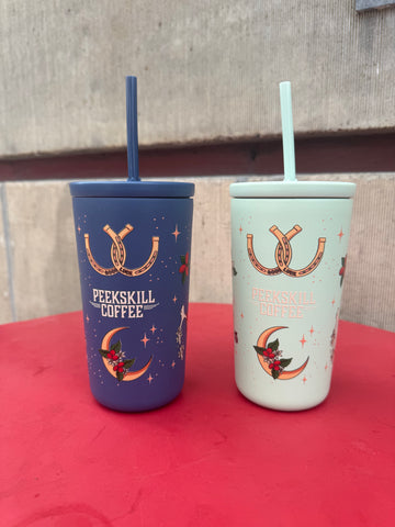 16oz Tumbler with Straw